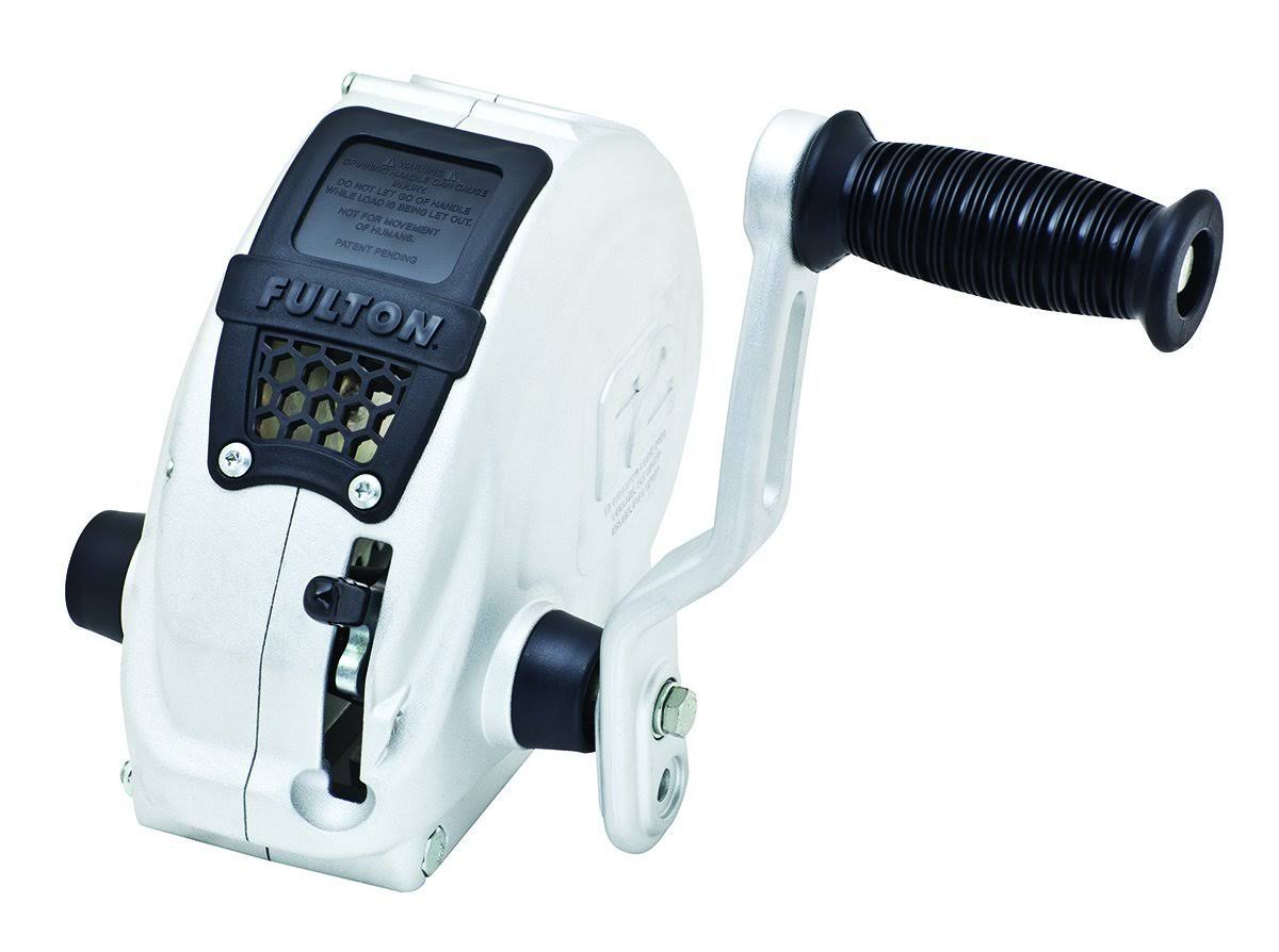 Fulton Fw16000101 F2 Trailer Winch with Strap - 1600 lb. Load Capacity