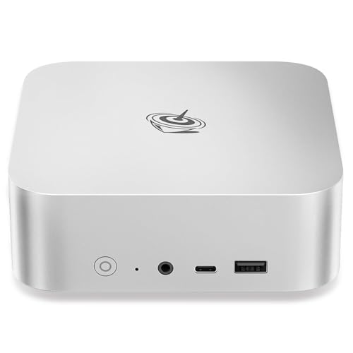 Beelink EQR5 Mini Pc,AMD Ryzen 7 5825U(8C/16T,up to 4.5GHz),Mini Computer with 32GB DDR4 RAM/500GB M.2 PCle3.0 SSD,Micro Pc Support 4K FPS