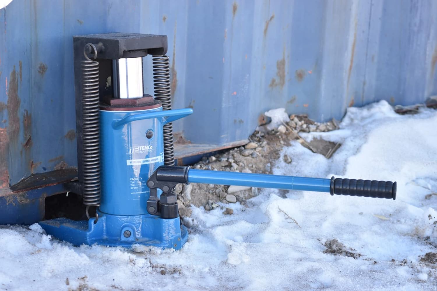 TEMCo Hydraulic Container / Machine Toe Jack (2.5 Ton - 5 Ton) Lift Capacity TH0025