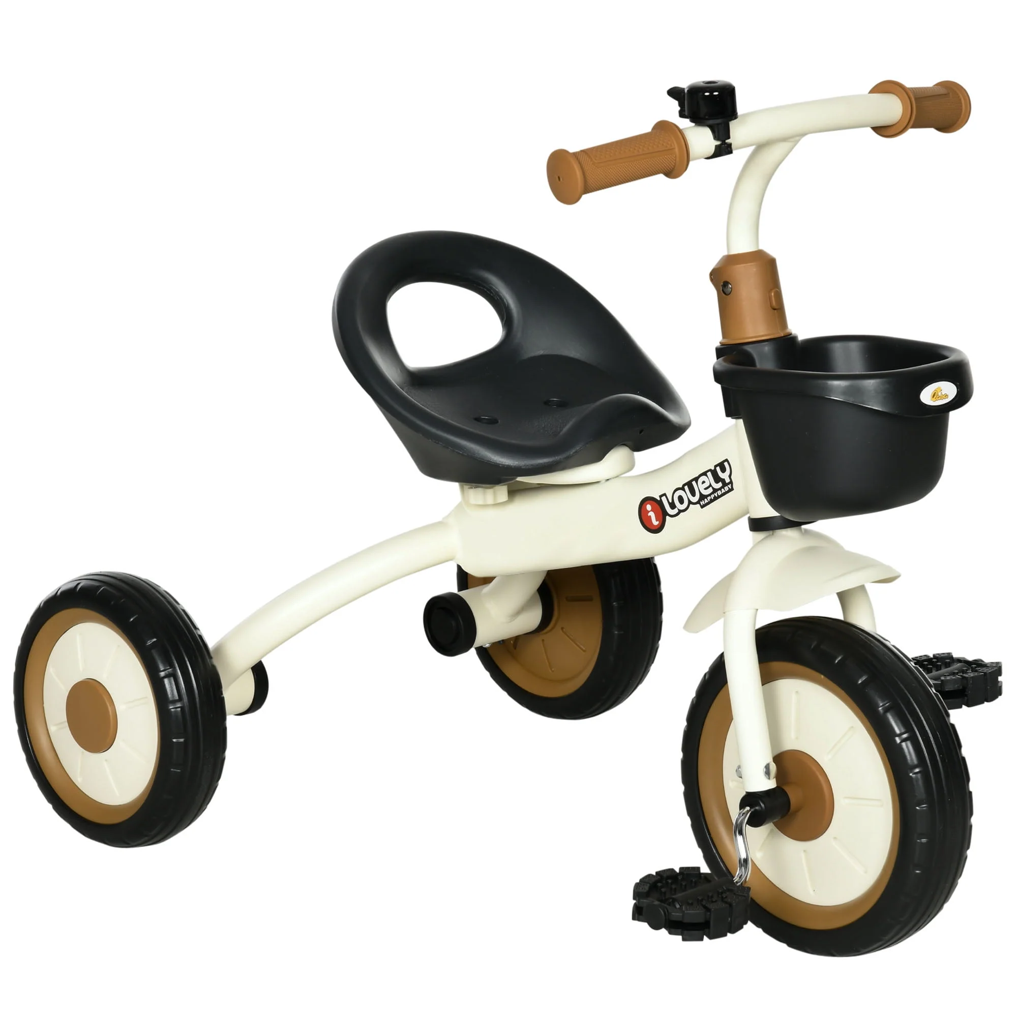 Qaba Tricycle for Kids Age 2-5, Toddler Bike for Children, Pink
