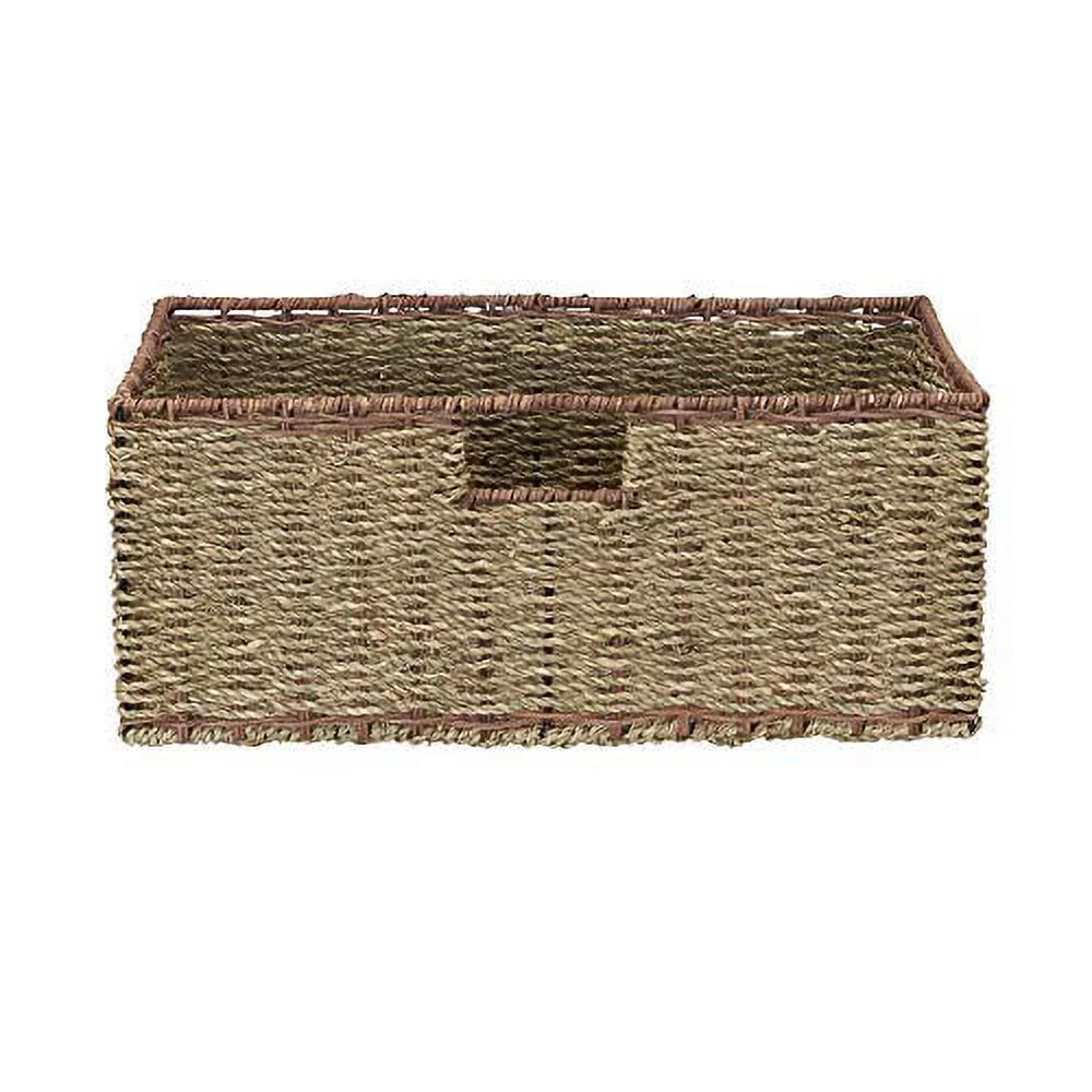 5-Drawer Storage Rattan Unit
