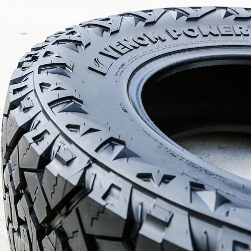 Venom Power Terra Hunter X/T XT All-Terrain Mud Light Truck Radial Tire-37X13.50R20LT 37X13.50X20 37X13.50-20 127Q Load Range E LRE 10-Ply BSW Black