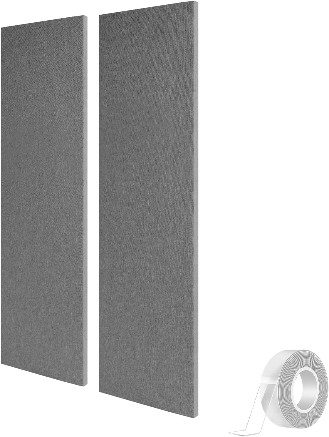 Olanglab Acoustic Panels, 2 Pack 36''x12''Acoustical Soundproof Wall Panels Sound Absorbing
