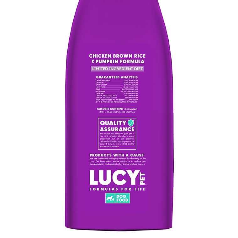 Lucy Pet Formula for Life Chicken Brown Rice &amp; Pumpkin Dry Dog Food - Pet Supplies online store