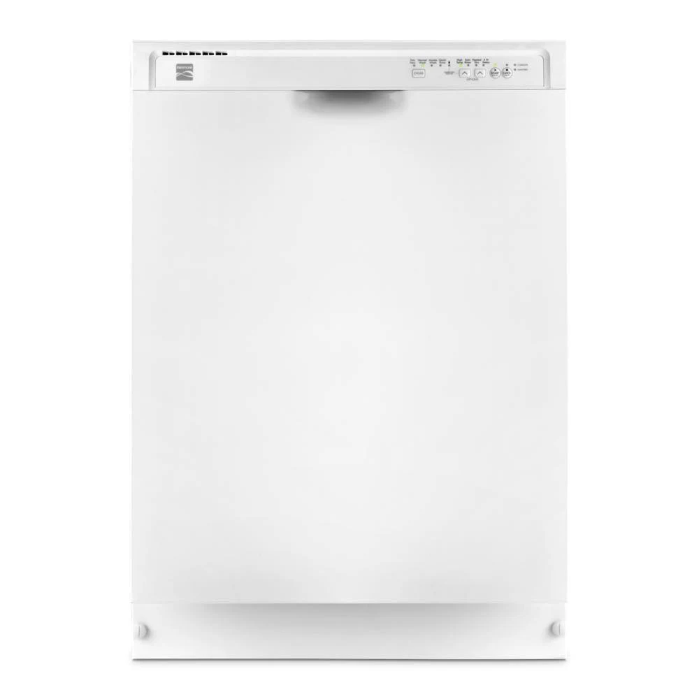 Kenmore 14502 24x22 Built-in Dishwasher with Heated Dry - White