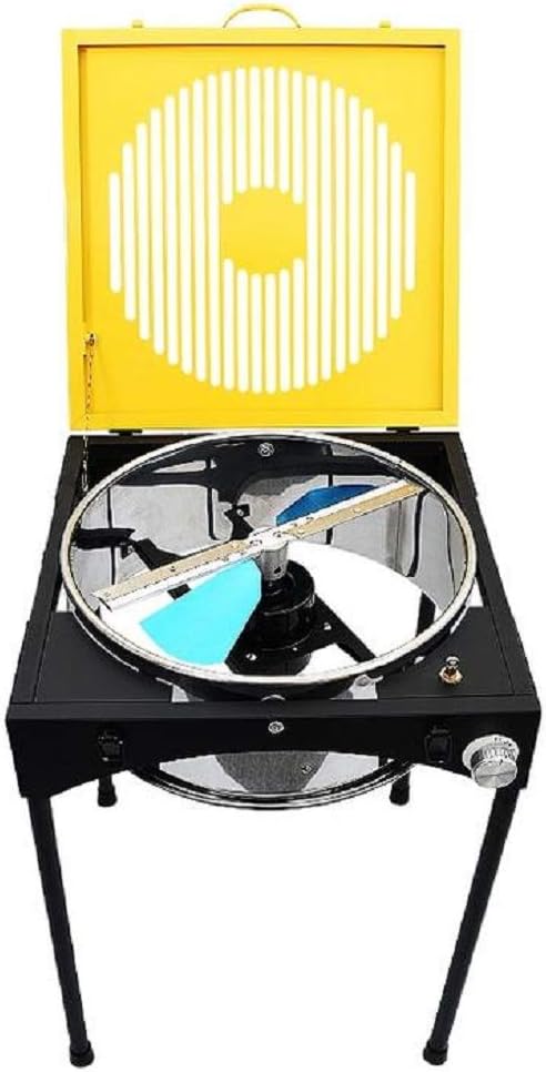 Electric 18" Leaf Bud Table Trimmer 3 Speed Trim Reaper Hydroponic W/ 6 Extra Blades
