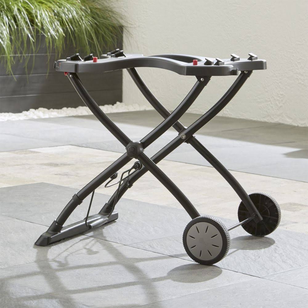 Weber Q Series Portable Grill Cart, Black