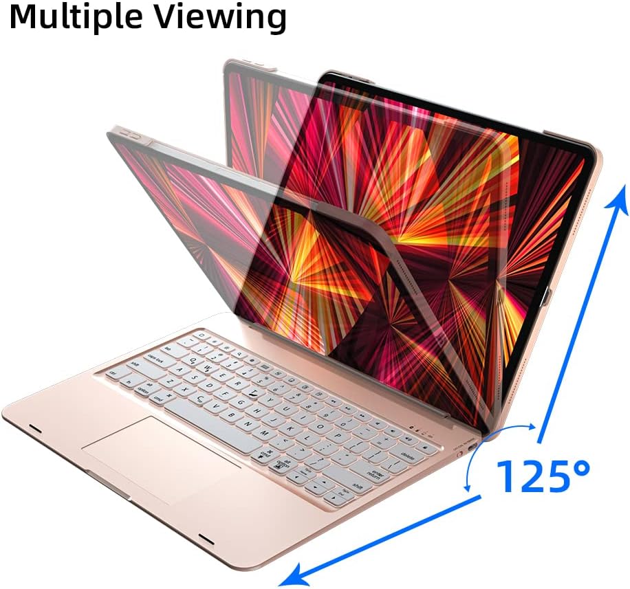doqo Magnetic Keyboard Case for iPad Air 5th Generation(2022)/iPad Air 4th Generation(2020), iPad Pro 11 2018/2020/2021