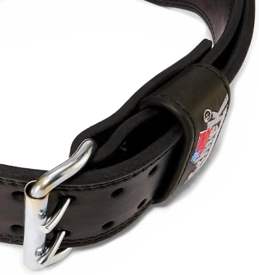Jay Cutler Signature Leather Belt - Comfortable Weight Lifting Belt