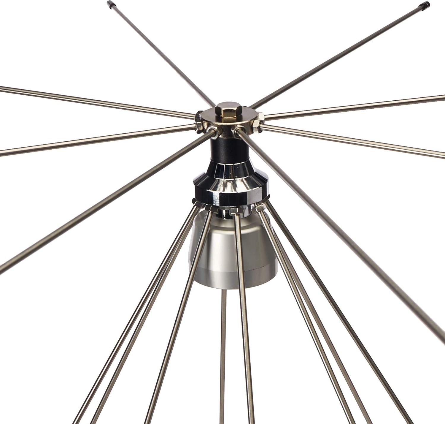 Tram 1410 Scanner 25MHz–1,300MHz VHF/UHF Super Discone Base Antenna