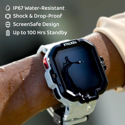 TickTalk5 - Kids Smart Watch with GPS Tracker, Video Calling, SOS, & Parental Controls | Smartwatch with Free Music, Texting, Kid Phone Call and Text