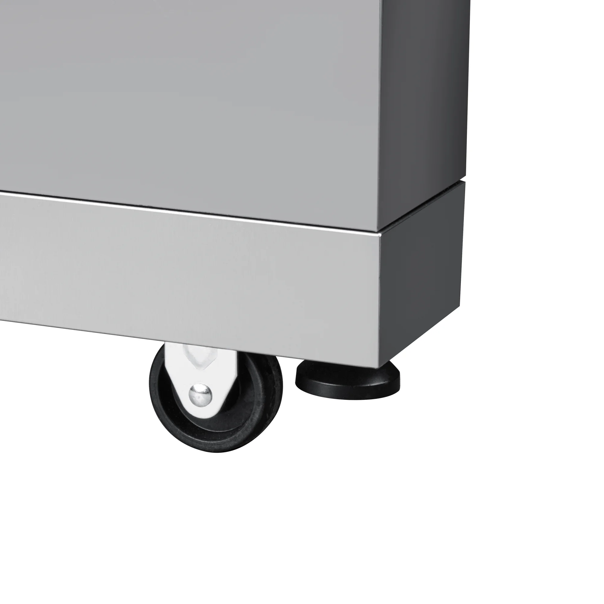32 in. Outdoor Cabinet Kitchen for Refrigerator in Stainless-Steel (KM-OKS-UCRCAB) - Radiant Selections