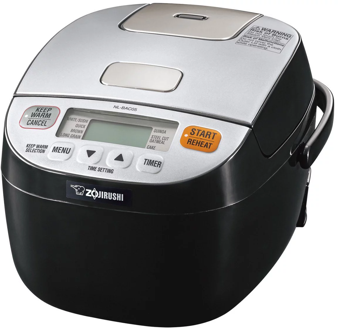 Zojirushi Micom Rice Cooker and Warmer with Color Chef Knife Set and Nylon Tongs