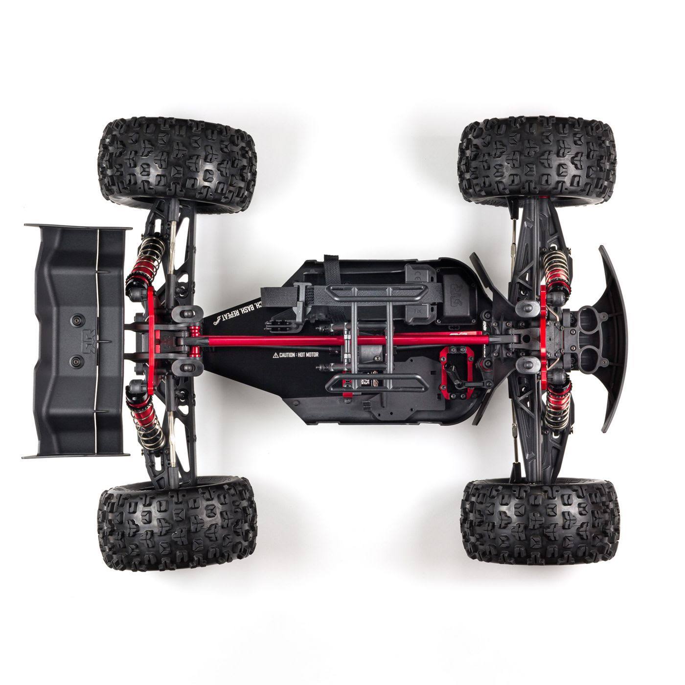 Arrma 1/8 Kraton 4WD Extreme Bash Roller Speed Monster Truck Black