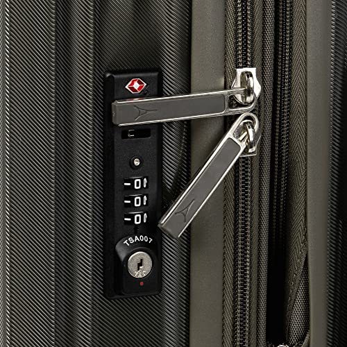 Travelpro Maxlite Air Hardside Expandable Carry on Luggage, 8 Spinner Wheels, Lightweight Hard Shell Polycarbonate Suitcase, Shadow Grey