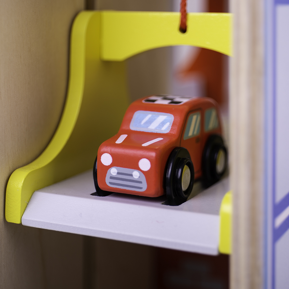 Bigjigs Toys - Park & Play Garage