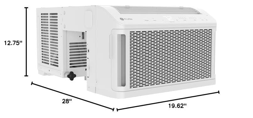 PHNT12CC Clearview Air Conditioner 12,000, Inverter Technology, Ultra Quiet, Medium Rooms up to 550 Sq. FT, Full Window View with Easy Installation