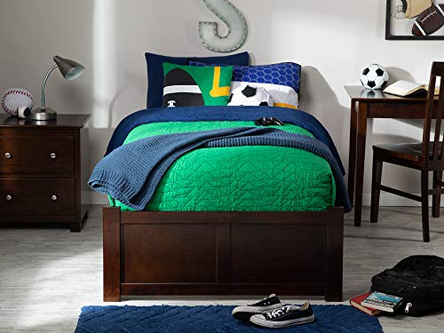 AFI Concord Platform Bed with Footboard & Storage Drawers