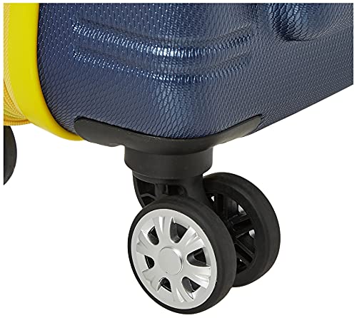 Rockland Melbourne Hardside Expandable Luggage with Spinner Wheels, 2TONENAVY, 2 Piece (20/28)