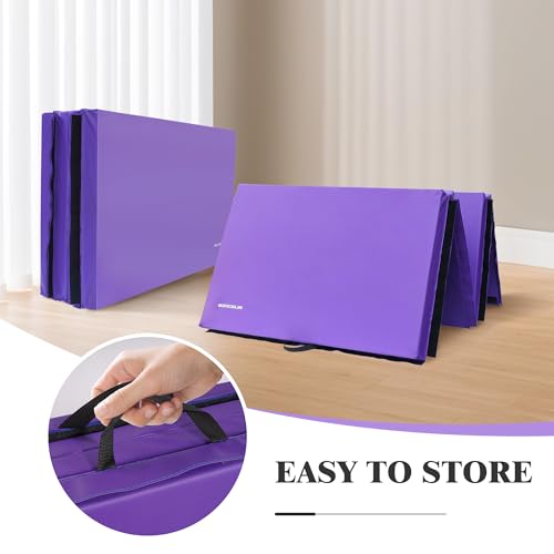 Extra Thick Folding Exercise Gymnastics Mat