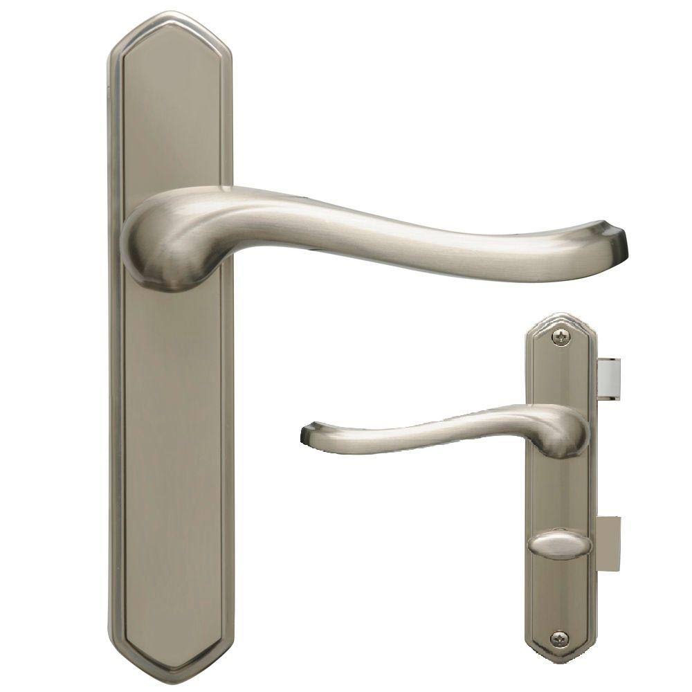 Wright Products Vca112sn Storm Door Latch Set, Metal, Satin Nickel