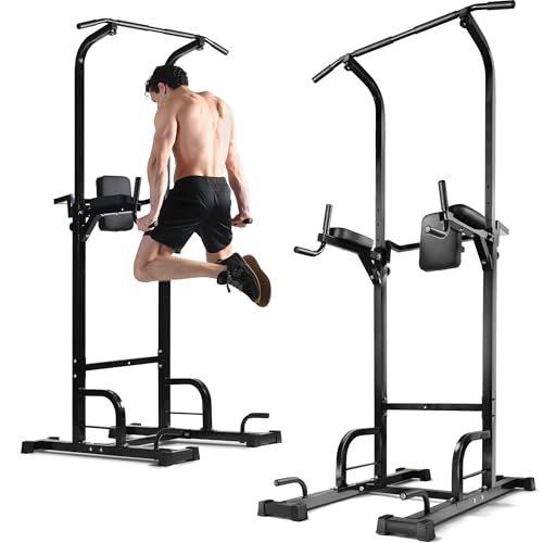Pull Up Bar Free Standing - Power Tower, Multi-Functional Pullup Dip Station, Calisthenics Equipment Station For Home Gym - 440LBS Capacity