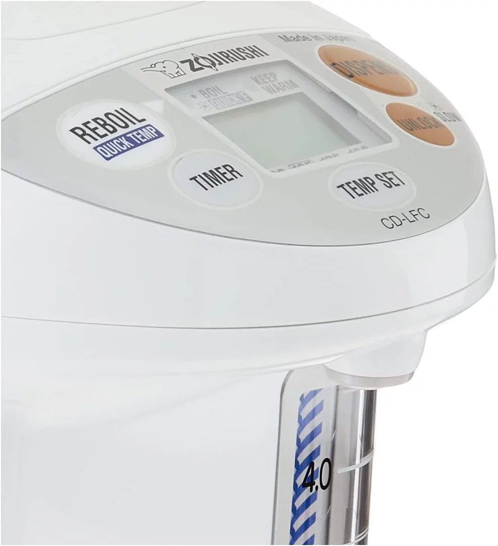 Excellent Zojirushi Micom Water Boiler and Warmer  169 oz/5.0 L  White