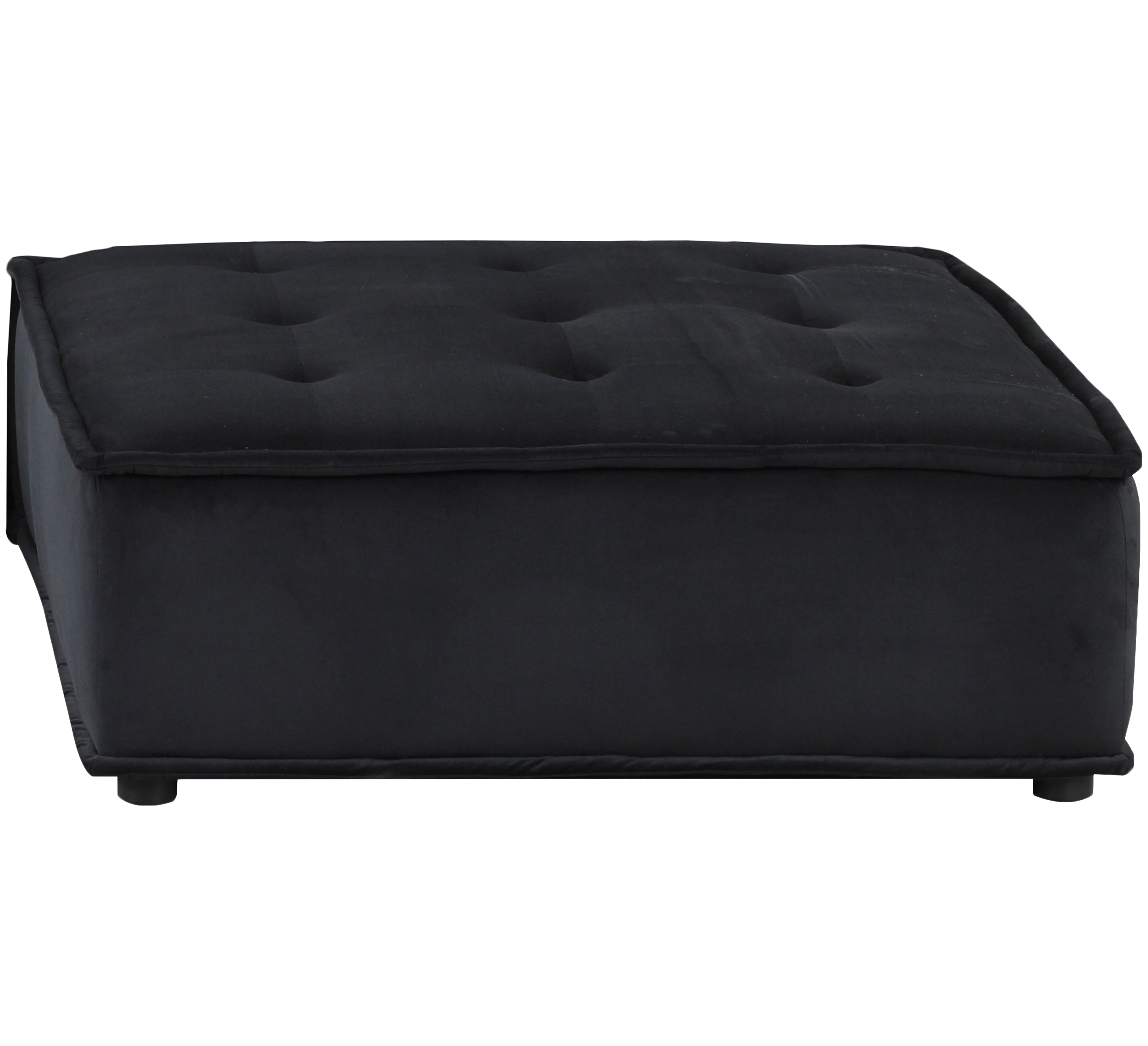 CoSoTower Armless Lounge Chair, Tufted Seat Foam Filled Seats with Pocket Coil Springs