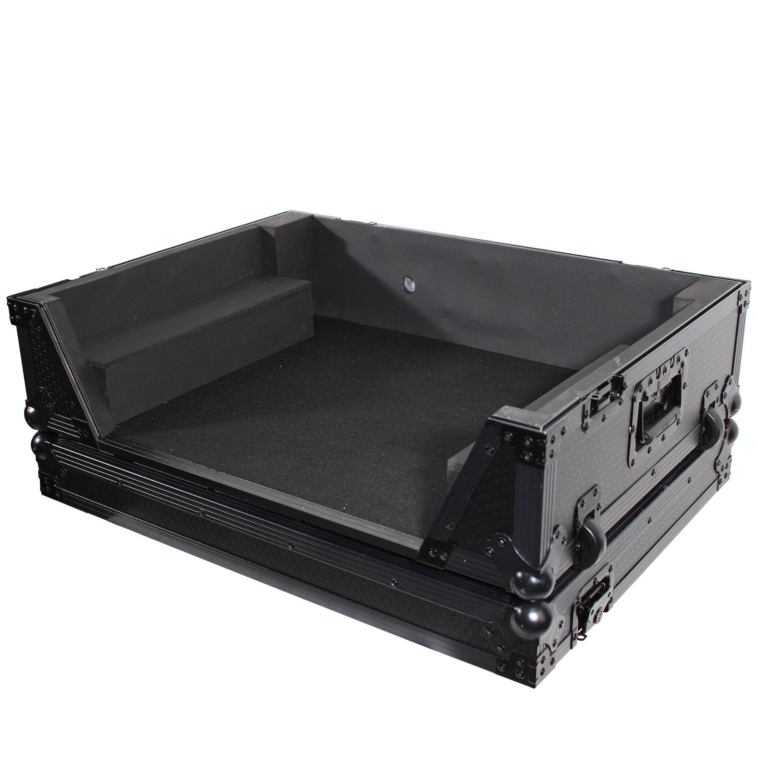 Prox XS-PRIME4 WBL2U Black 2U Flight Case for Denon Prime 4