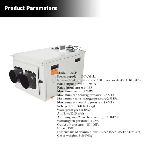 CDS-Greenhouses Dehumidifier - Smart Home Appliances
