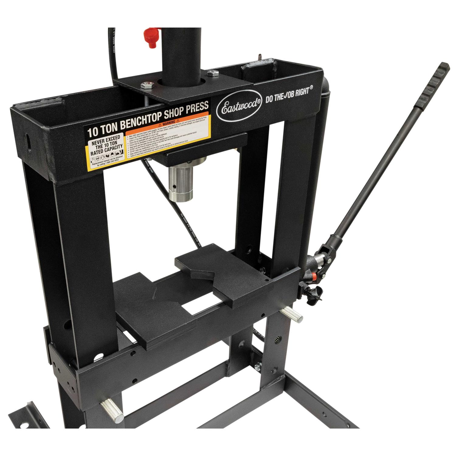 Eastwood 10 Ton Hydraulic Benchtop Shop Press - Shop Hardware Tools Online Store