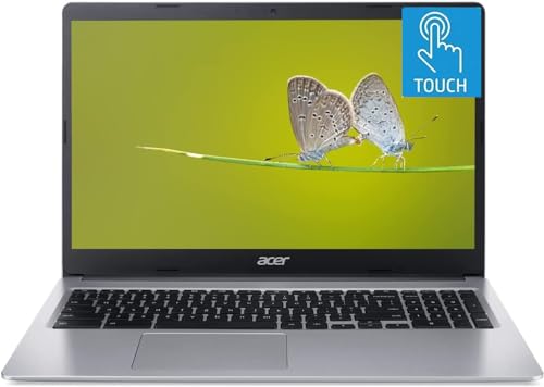 Acer 2022 15inch HD IPS Chromebook, Intel Dual-Core Celeron Processor Up to 2.55GHz, 4GB RAM, 32GB Storage, Super-Fast WiFi Up to 1300 Mbps