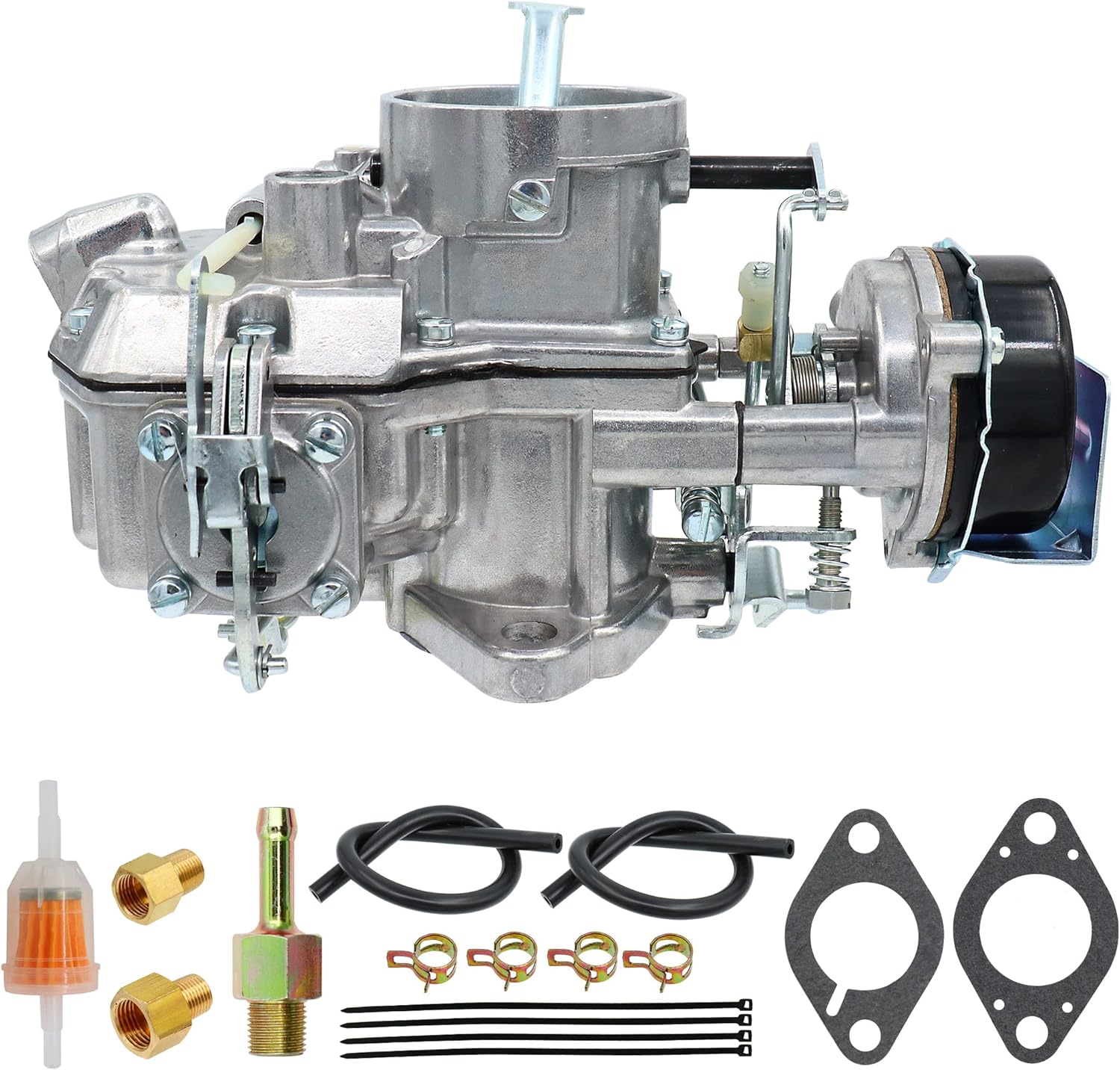 NENKUTEN Autolite 1100 1 Barrel Carburetor Straight 6 Cylinder 170/200 CID Engines for 1963-1969 Ford Mustang Falcon Ranchero Club Wagon Mercury