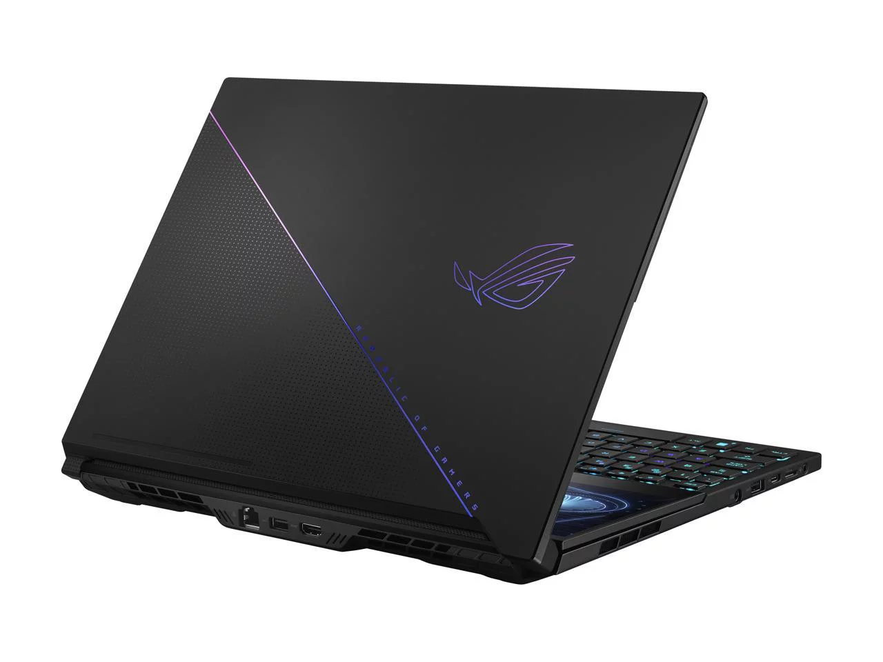 ASUS ROG Zephyrus Duo 16 (2022) Gaming Laptop, 16" 165Hz ROG Nebula HDR QHD 16:10 Display, NVIDIA GeForce RTX 3070 Ti, AMD Ryzen 9 6900HX, 32GB DDR5