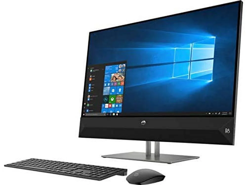 HP Pavilion 27 Touch Desktop 10TB SSD 64GB RAM Extreme (Intel Core i9-9900 Processor Turbo to 5.00GHz, 64 GB RAM, 10 TB SSD