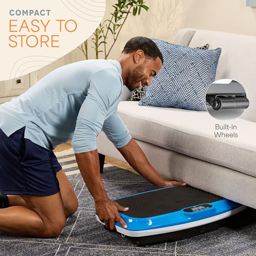 Lifepro Vibration Plate Exercise Machine with Magnetic Acupoints - Full Body Vibration Platform for Beginners and Recovery