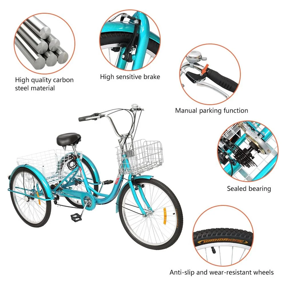 PEXMOR Adult Trike 7 Speed