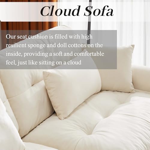 130" Modular Sectional Sofa,Velvet Upholstered Couches for Living Room,3 Seater Green Sofa Couch with Movable Ottoman