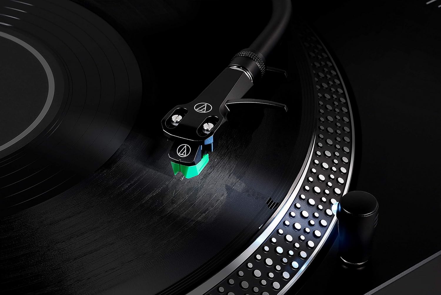 Audio-Technica AT-LP120XBT-USB-BK Wireless Direct-Drive Turntable, Black