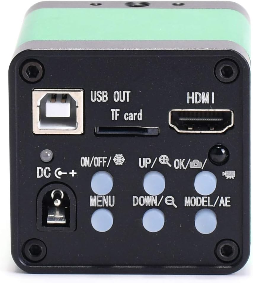 HAYEAR 48MP 1080P 60FPS HDMI USB Digital Video Electronic Industry Microscope C-Mount Camera for PCB Soldering Repair Detect