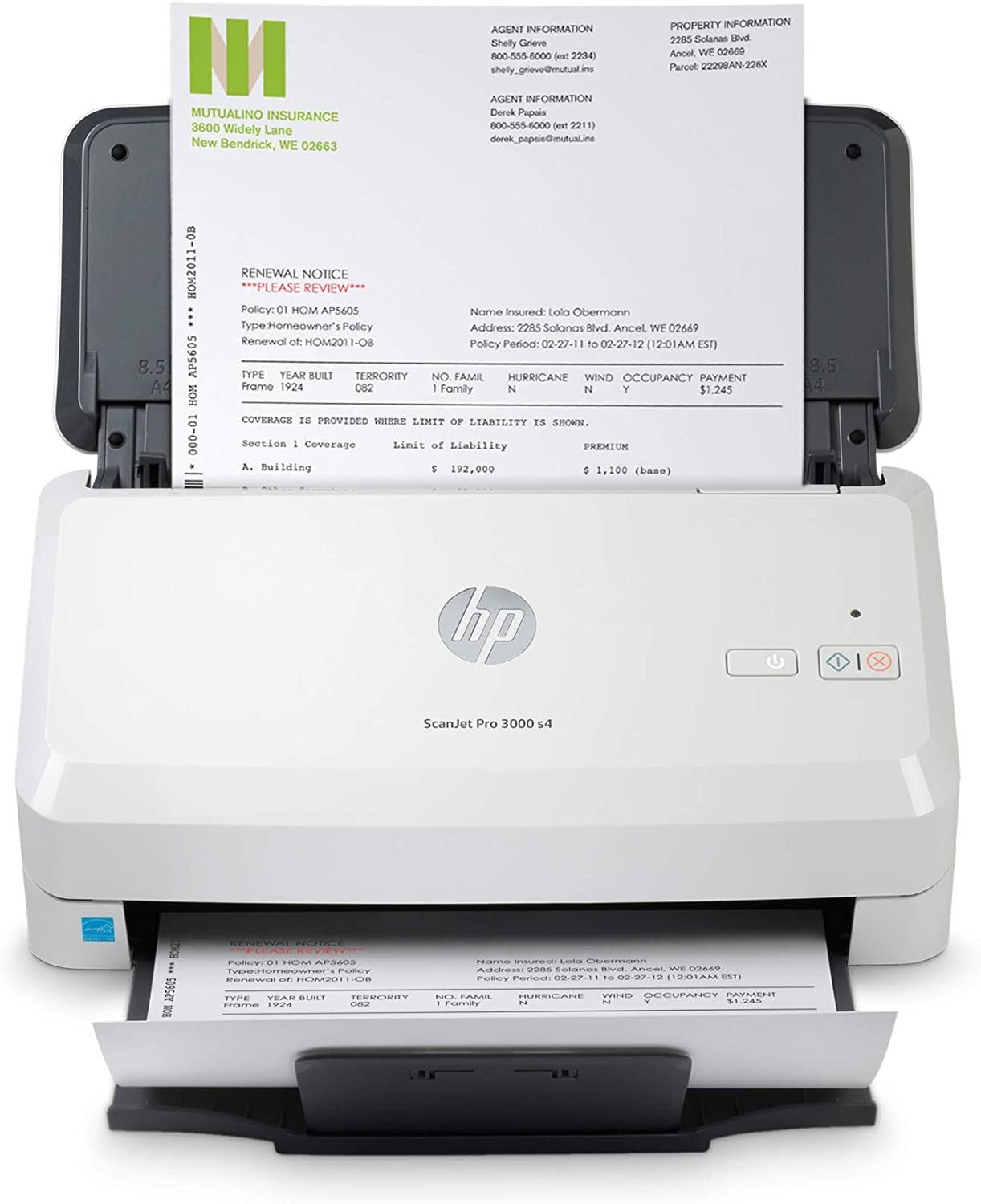 HP Scanjet Pro 3000 S4 Sheet-feed Scanner