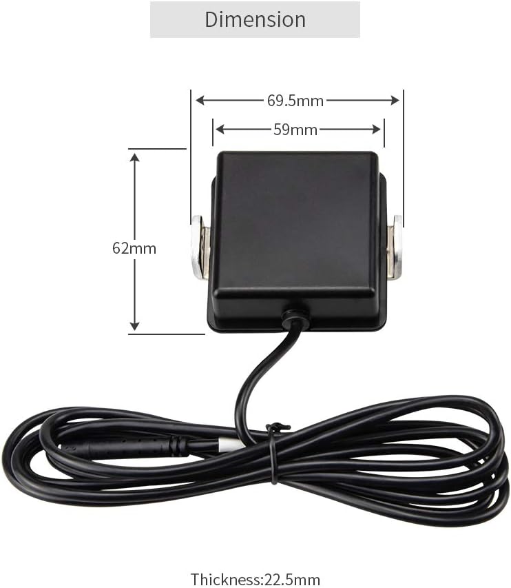EASYGUARD EBS001 car Blind Area Detection System Lane Change Reminding Driving Assistance with 24Ghz Microwave Sensor Monitoring DC12V