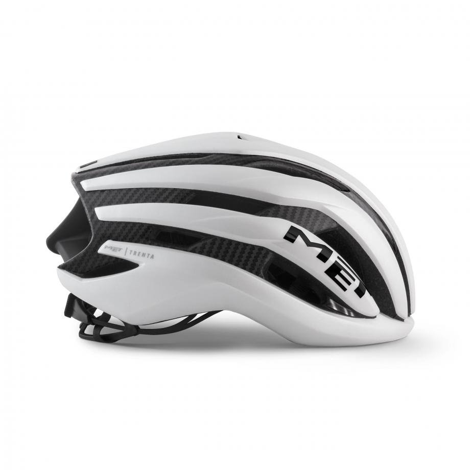 Met Trenta 3K Carbon Helmet 2021 Black/Blue L