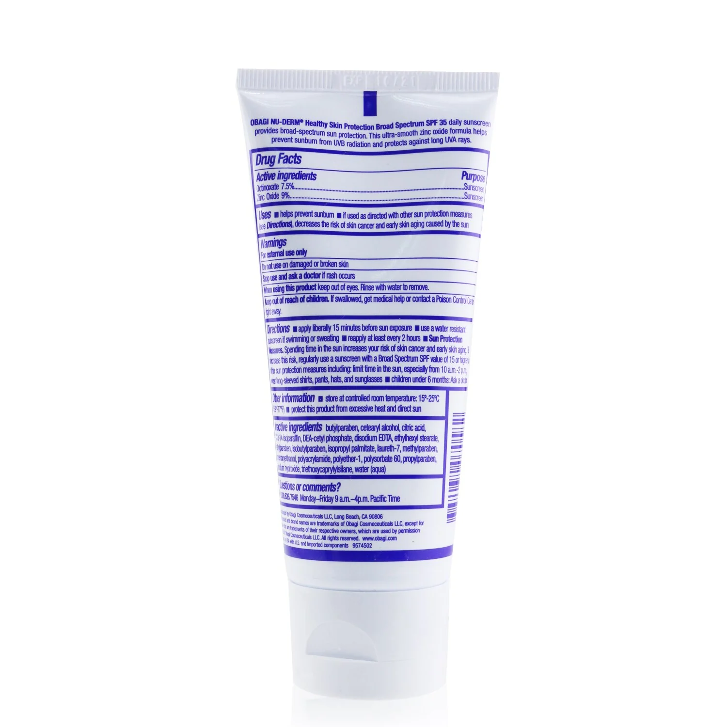 Obagi Nu Derm Healthy Skin Protection SPF 35 85g/3oz