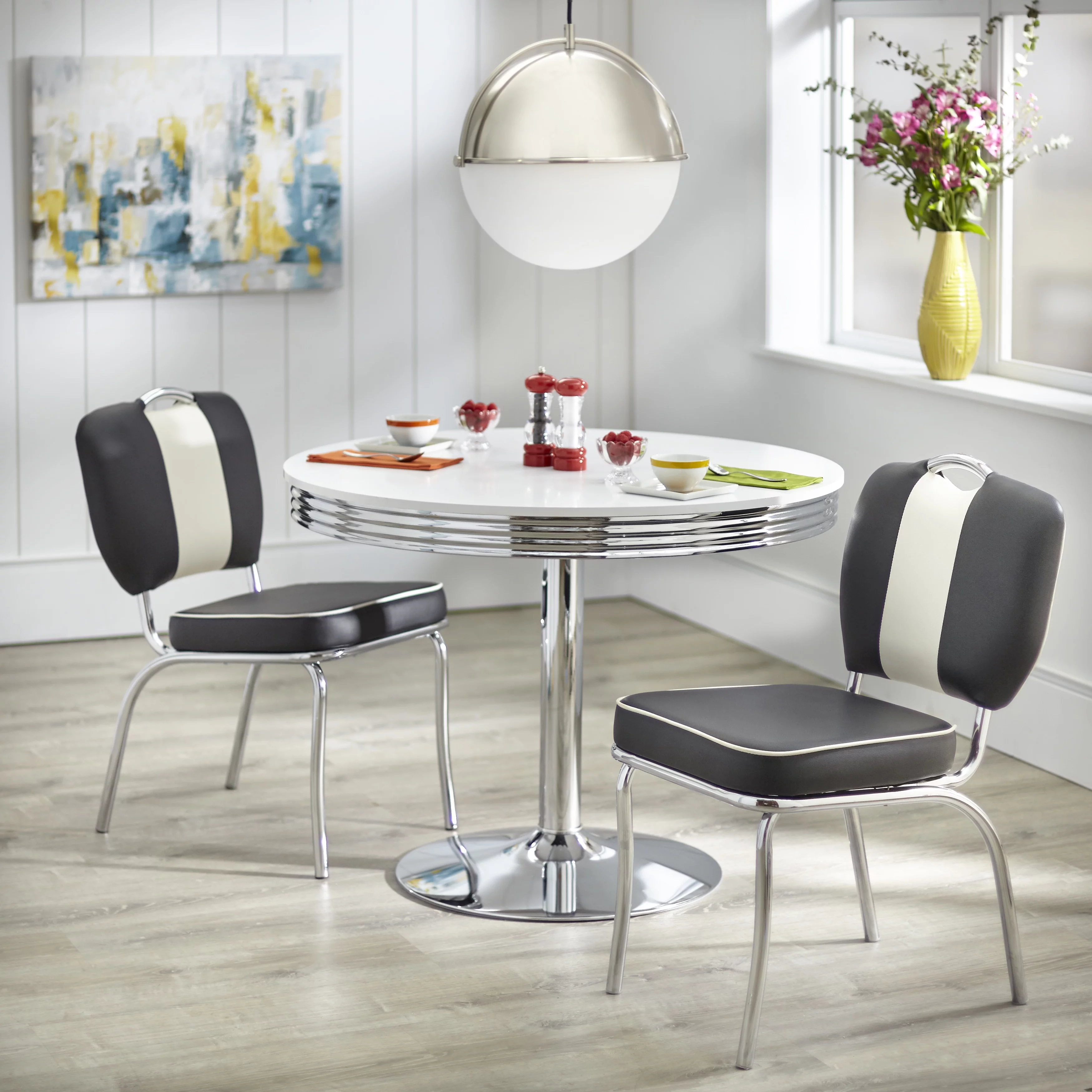 Raleigh Retro Dining Chair, Multiple Colors