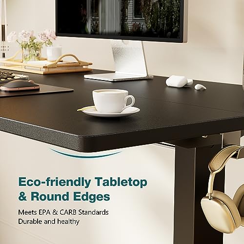Standing Desk, Adjustable Height Electric Sit Stand Up Down Computer Table