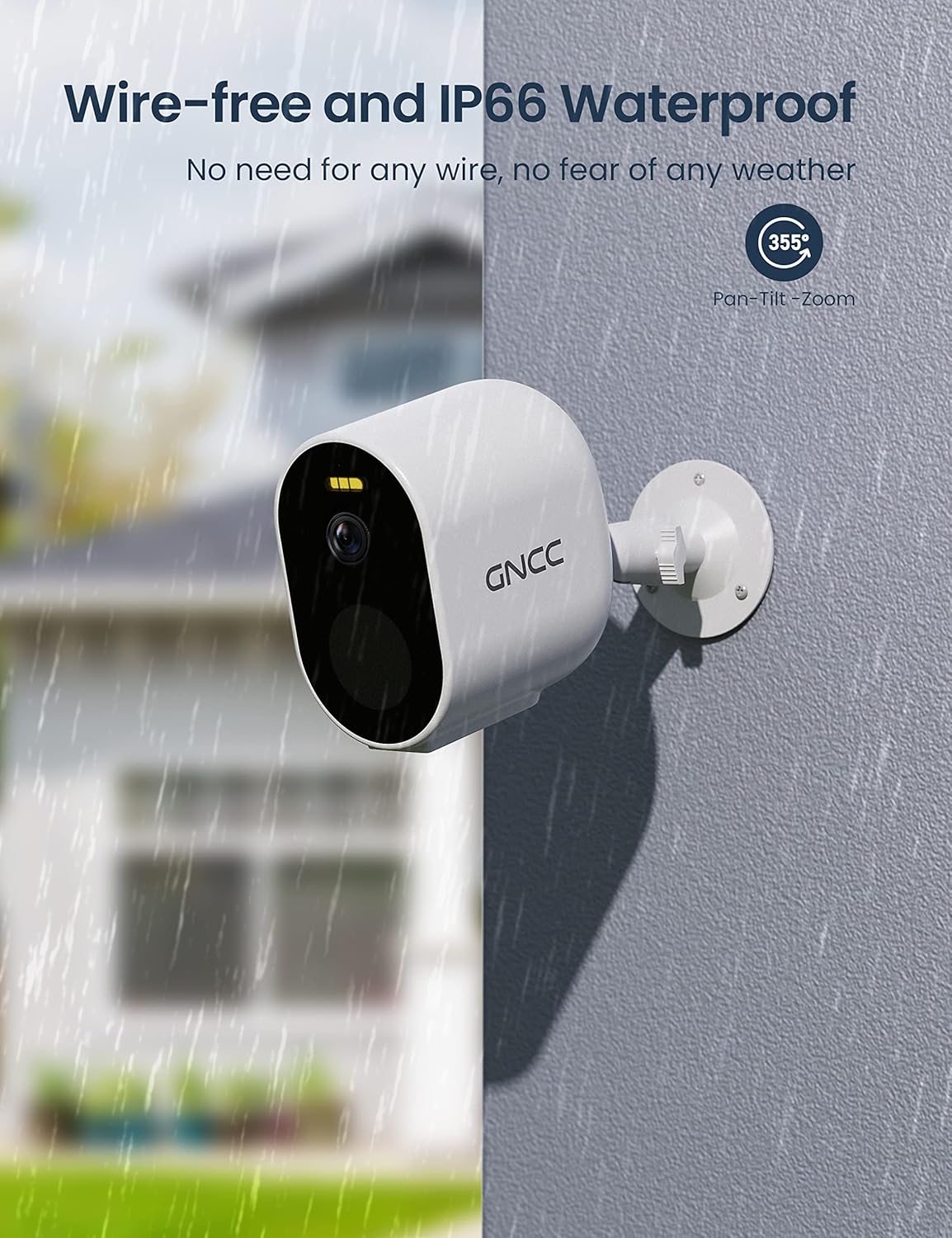 GNCC W1 Wireless Security Camera Outdoor