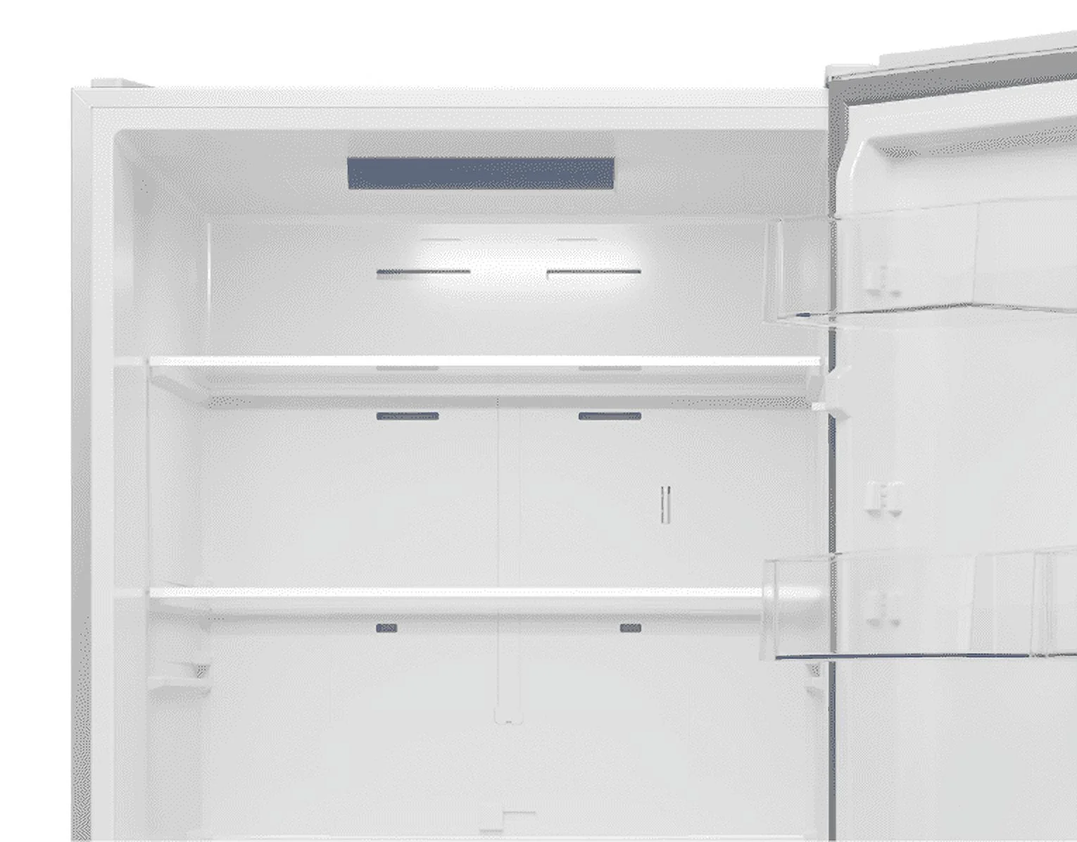 Midea 18.7-Cu. Ft. Bottom Mount Refrigerator, Stainless Steel,  MRB19B7AST