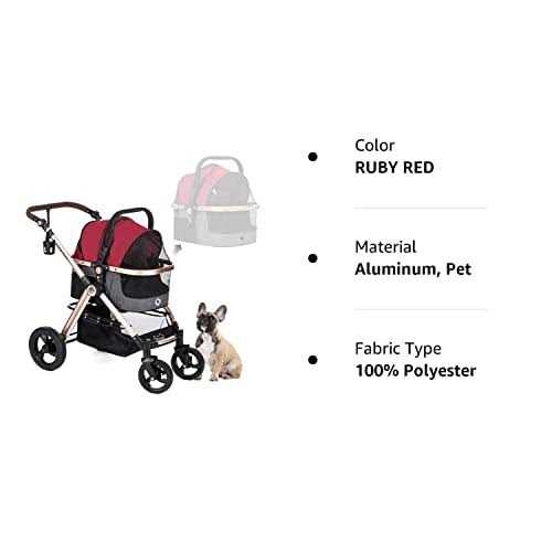 HPZ Pet Rover Prime 3-in-1 Luxury Stroller - Pet Supplies online store
