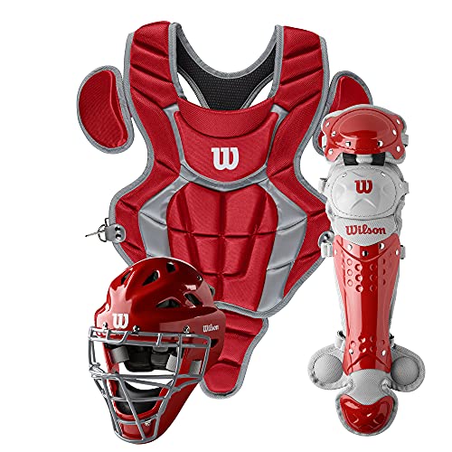 WILSON C200 Youth 3-Piece Catcher's Gear Set